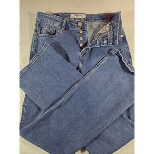 Rock & Roll Denim Women's Bootcut Jeans 30x32 Button Fly Stretch Western